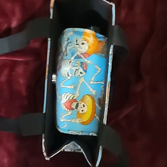 Skeleton Blue Bag - Picture 5 of 10